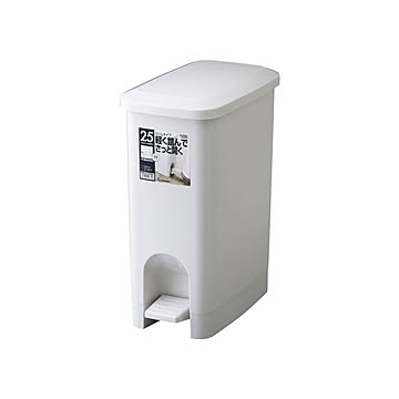 HOME＆HOME 25PS ペダル式 フタ付き ゴミ箱 4セット グレー