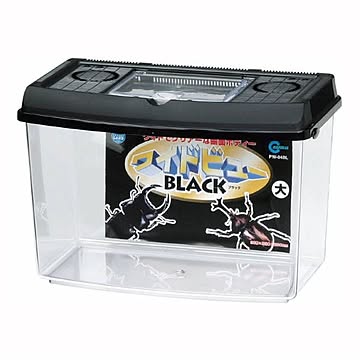 マルカン プラケースワイドビューBL（大） PW-04BLペット用品