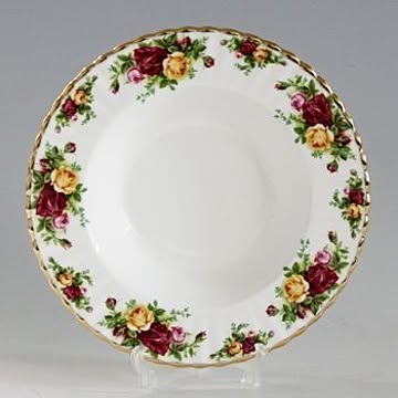 ロイヤルアルバート　オールドカントリーローズ　スーププレート24cm　IOLCOR00112　イギリス　洋食器