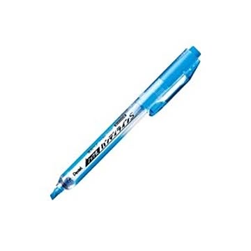 （まとめ）ぺんてる 蛍光ハンディラインSスカイブルーSXNS15-S【×20セット】