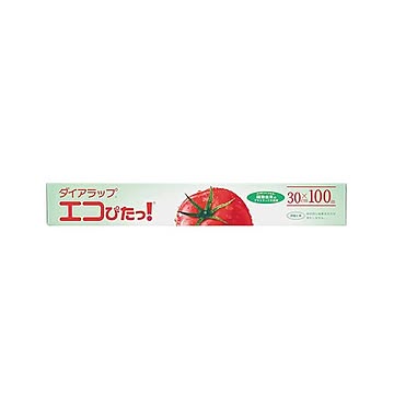 （まとめ）三菱樹脂 ダイアラップ エコぴたっ！30cm×100m 1本【×20セット】