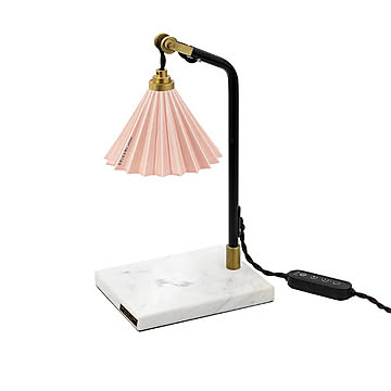 ORIGAMI LAMP オリガミランプ キャンドルウォーマー ピンク  キャンドルウォーマー ライト オリガミランプ キャンドルウォーマー 大理石 間接照明 