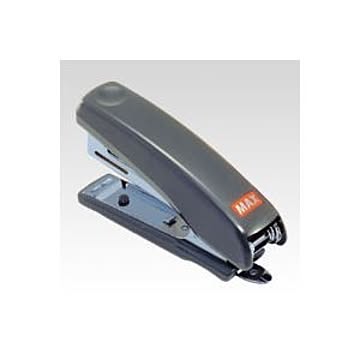 （まとめ） マックス ホッチキス HD-10NX ダークグレー 1個入 【×10セット】