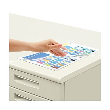 コクヨ デスクマット軟質（オレフィン・透明）シングル 902×622mm マ-1917 1枚