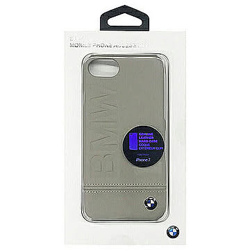 BMW PC Hard Case - Logo Imprint - Genuine Leather - Taupe BMHCP7LLST 管理No. 4526397954055