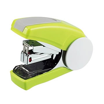 (まとめ) ライオン事務器 ステープラ かるホッチ 約30枚とじ グリーン FS-30N 1個 【×10セット】