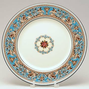 ウェッジウッド　フロレンティーンターコイズ　プレート27cm　Wedgwood　イギリス　洋食器　ブランド