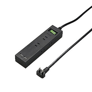 5個セット YAZAWA 3方向から挿せる6個口USBタップブラック H6BK8122UBKX5 管理No. 4589453400217