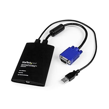 StarTechKVM-USB2.0クラッシュカードアダプタ ファイル転送機能付き NOTECONS02 1個
