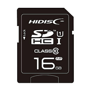 HIDISC SDHCカード 16GB CLASS10 UHS-1対応 超高速転送 Read70 HDSDH16GCL10UIJP3 管理No. 4984279232354