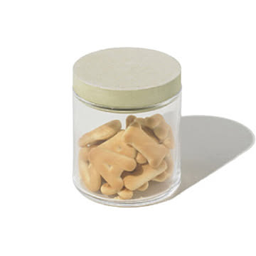 FOOD CONTAINER glass soil