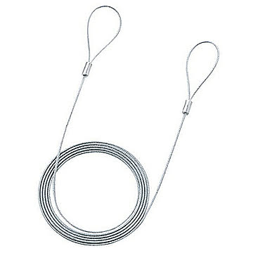 16個セット サンワサプライ eセキュリティ(ワイヤー、2.0m・1.6mm) SLE-3W-2X16 管理No. 4589453406745
