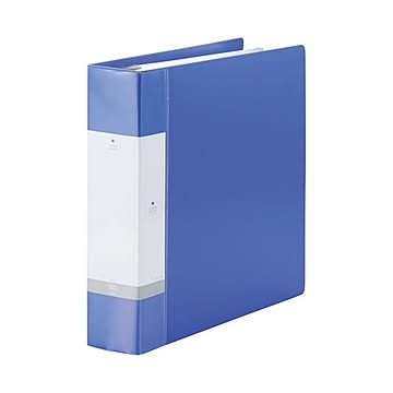 (まとめ）LIHITLAB クリヤーブック リクエスト G3808-8 A4S 青×2セット