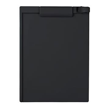 （まとめ） セキセイ クリップボード A4タテ SSS-3056P-60ブラック 1枚 【×15セット】