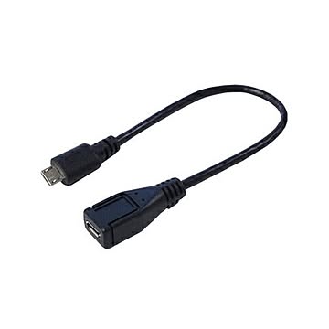 変換名人 USBmicro延長ケーブル20(フル結線) USBMC/CA20F