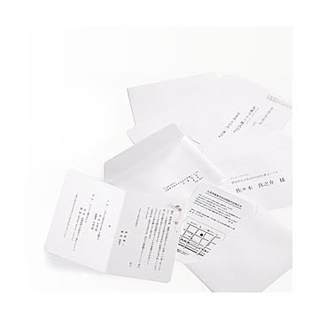 (まとめ）マルアイ 挨拶状洋2封筒50枚 FSC GP-ヨ55 3パック×2セット