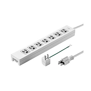 (まとめ)サンワサプライ 電源タップ TAP-F37-3ZAD×2セット