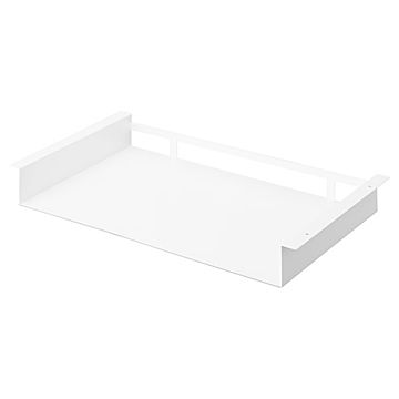 tower タワー(山崎実業) テーブル下ランチョンマット収納ラック Under-Table Placemat Storage Rack テーブル下収納 棚 ラック カトラリー トレー キッチン収納