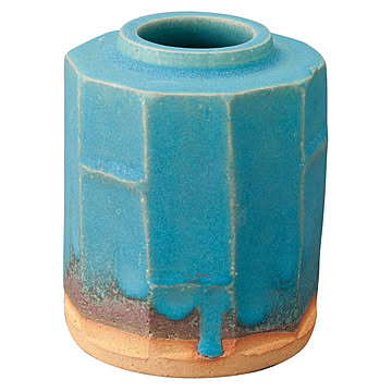 ヤマ庄陶器 Chabana 筒 花入 トルコ