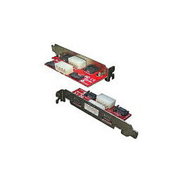 変換名人　PCIブラケット用SATA延長端子　PCIB-SATA2 管理No. 4571284888715