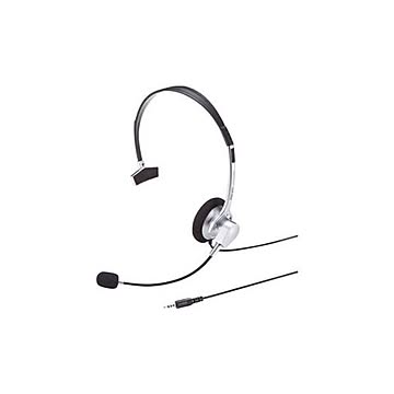 （まとめ）サンワサプライ ヘッドセット MM-HS402SV【×5セット】