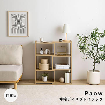 Paow(パーウ） 伸縮ディスプレイラック m13269