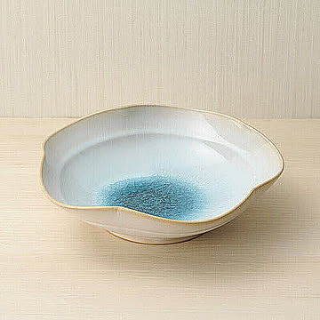 萩焼 ソライロ 花鉢 M80511235 管理No. 4541352505066
