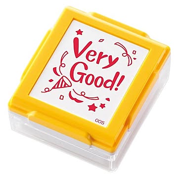 (まとめ) いいね！スタンプくん Very Good！ 【×5セット】
