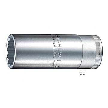 STAHLWILLE（スタビレー） 51-32 （1／2SQ）ディープソケット （12角）（03020032）