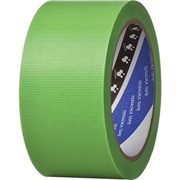 (まとめ) 寺岡製作所 養生用P-カットテープα 50mm×25m 若葉 No.4101ワカバ 1巻 【×15セット】