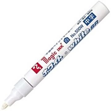 （まとめ）寺西化学工業 マジックホワイト M500W 中字×20セット