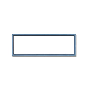 【長方形額】木製額 縦横兼用額 カラー4色展開 ■カラー長方形額（500×150mm）ブルー