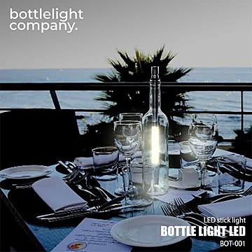 bottlelight company (HERMOSA) BOTTLE LIGHT LED ボトルライト LED BOT-001 スティック型ライト モバイルライト ワインライト シャンパンライト