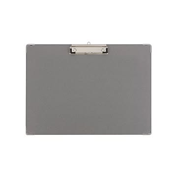 （まとめ） ボール用箋挟 4ヵ所角金具付 ヨコ型 CR-YSA4SN-GR 1枚入 【×10セット】