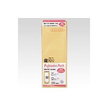 （まとめ） 藤壷クラフトパック封筒 クラフト製・パック入 PN-40 40枚入 【×10セット】
