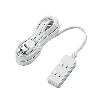 エレコム 電源タップ(雷ガード・ほこりシャッター) T-KST02-22350WH 管理No. 4953103319288