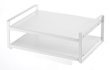tower タワー(山崎実業) レンジ上ラック タワー ワイド  MICRO WAVE OVEN TOP RACK 整理棚 キッチンラック 台所収納 キッチン収納
