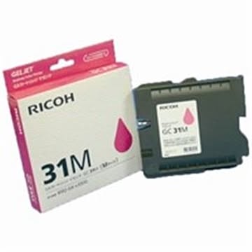 (業務用5セット) RICOH（リコー） ジェルジェットカートリッジ GC31Mマゼンタ