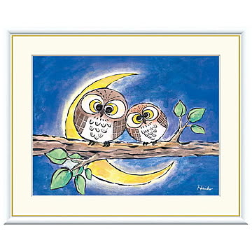 額絵 よりそい 日菜子 61x49.5cm 三幸