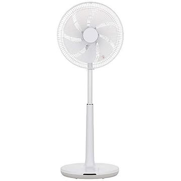 C:NET シィーネット DCモーター 扇風機 リモコン付き CFDH407WH ホワイト DCハイポジ温度センサー リビング