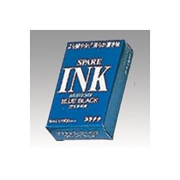 （まとめ） プラチナ万年筆 カートリッジインク SPSQ-400 #3 ブルーブラック 10本入 【×10セット】