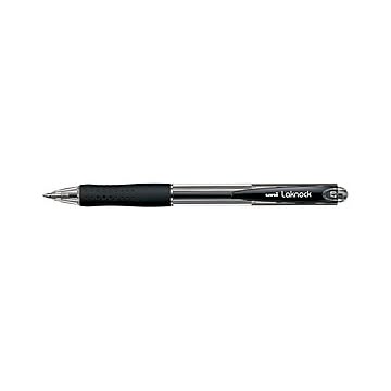 （まとめ） 三菱鉛筆 VERY楽ノック （0.7mm） SN-100-07.24 黒 1本入 【×30セット】