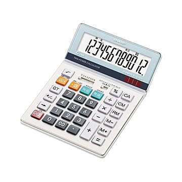 （まとめ） シャープ 電卓 EL-S752K 1台入 【×2セット】