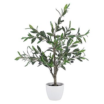 オリーブ色の観葉植物 造花 サイズ 幅40×奥行40×高さ82cm