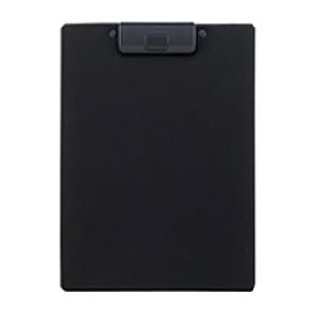 (業務用50セット) LIHITLAB クリップボード 捺印対応 A-2980-24 A4E 黒