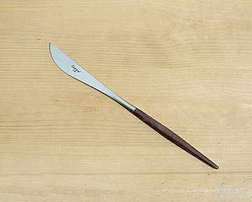 クチポール ゴア ブラウン ディナーナイフ/テーブルナイフ Cutipol GOA