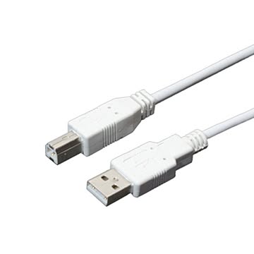 ミヨシ（MCO）　USB2.0対応ケーブル 3M  USB-N30/WH　【10本セット】