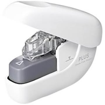 （まとめ）プラス ペーパークリンチ SL-106NB WH 白×10セット
