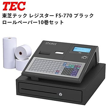東芝テック レジスター FS-770 ブラック