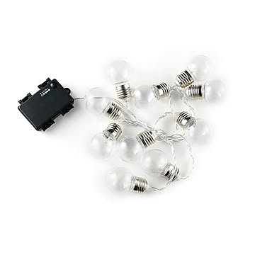 スワン電器 LEDストリングライト 10球 クリア